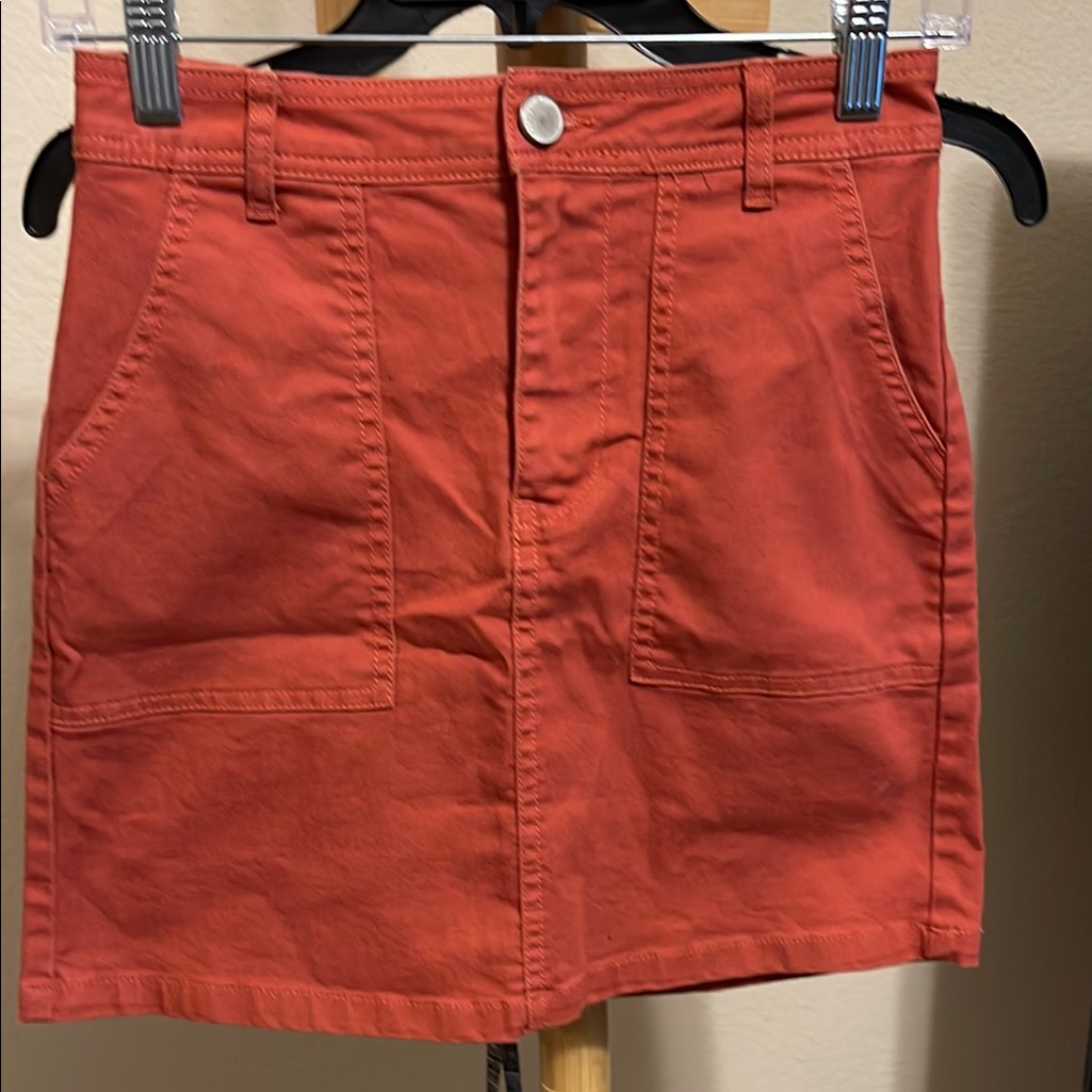 Copper Key Women's Burnt Orange Skirt- Nwot